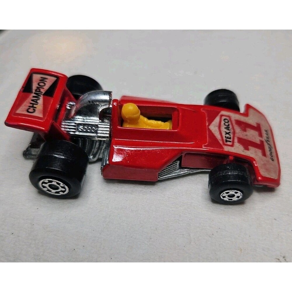 Vintage 1975 Matchbox Superfast No. 36 Formula 5000 Red Diecast Race Car Toy